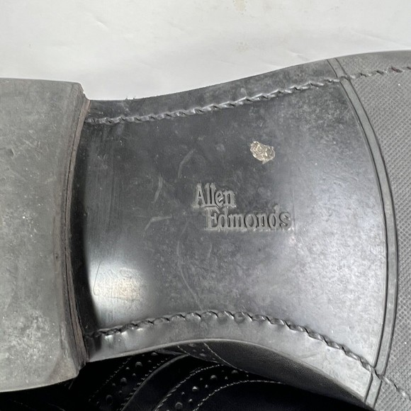 Allen Edmonds Lombard Brogue Oxfords Size 12 D Black